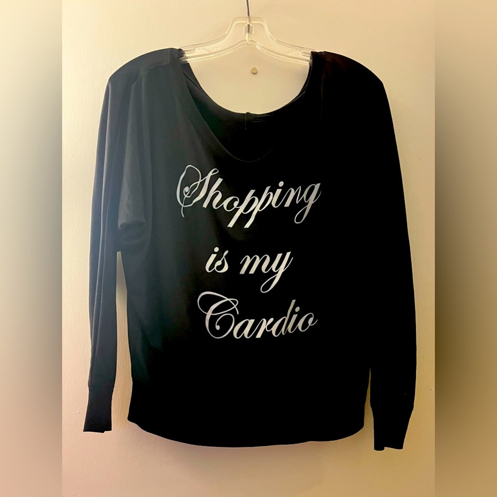 Black Graphic Women's Top